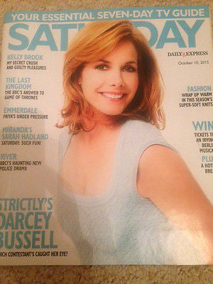 UK MAGAZINE 2015 DARCEY BUSSELL PRIYA SHARMA ALEXANDER DREYMON STELLAN SKARSGARD