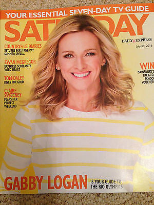 SATURDAY Magazine 7/2016 GABBY LOGAN James Murray JOHN ALTMAN Keeley Donovan