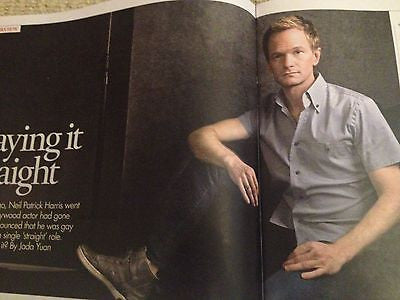 NEIL PATRICK HARRIS Photo Cover interview SEVEN MAGAZINE 2014 PENN & TELLER