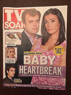 TV SOAP Magazine 1/2017 Kym Marsh Jeff Hordley Simon Gregson Catherine Tyldesley