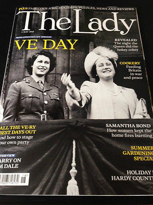 UK THE LADY MAGAZINE - QUEEN ELIZABETH - JIM DALE - SAMANTHA BOND - 1 MAY 2015