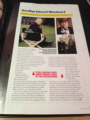 OUT OF PRINT UK MAGAZINE = EDWARD WOODWARD FAREWELL TRIBUTE