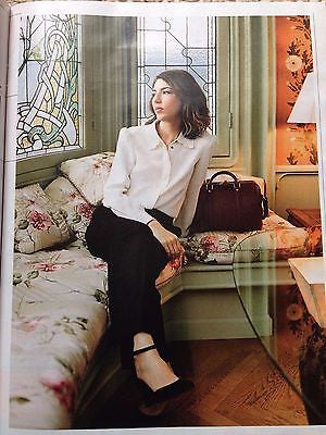 SOFIA COPPOLA - EXCLUSIVE INTERVIEW Stella UK Magazine May 2016