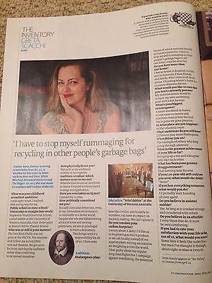The Falling GRETA SCACCHI PHOTO INTERVIEW UK MAGAZINE APRIL 2015
