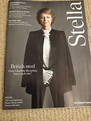 NEW STELLA Magazine CHARLOTTE RAMPLING PHOTO INTERVIEW APRIL 2014