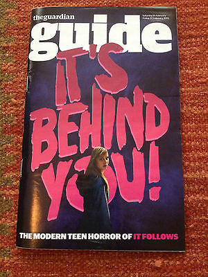 GUIDE MAGAZINE FEBRUARY 2015 IT FOLLOWS MAIKA MONROE VIET CONG JULIA STILES SIA