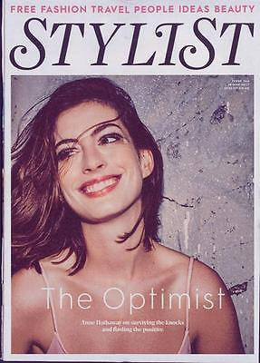 UK Stylist Magazine May 2017 Anne Hathaway UK Cover Interview