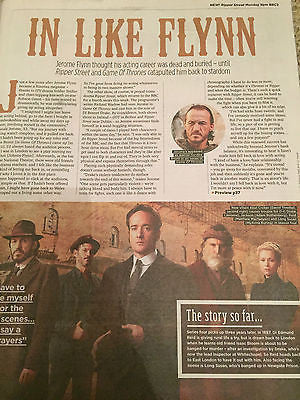 Ripper Street JEROME FLYNN PHOTO INTERVIEW UK MAGAZINE AUG 2016