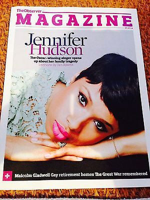 Dreamgirls JENNIFER HUDSON PHOTO COVER INTERVIEW 2014 GLEN MATLOCK MIDGE URE