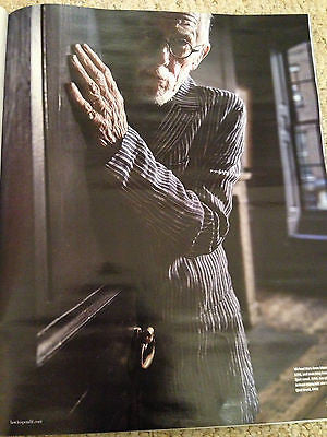 Elephant Man JOHN HURT UK PHOTO COVER INTERVIEW FT Magazine March 2016 NEW