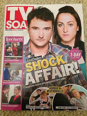 TV SOAP Magazine 19 June 2016 Kym Marsh Bonnie Langford Micah Balfour