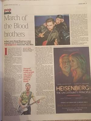 UK Times Review 17th June 2017 Diane Keaton Anita Pallenberg Royal Blood