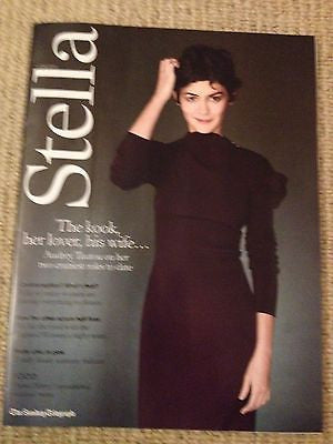 Chinese Puzzle AUDREY TAUTOU Photo Cover interview STELLA MAGAZINE JUNE 2014