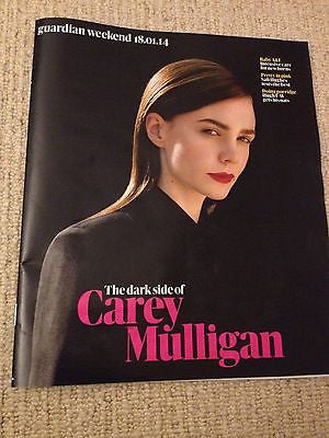 CAREY MULLIGAN interview Guardian Weekend magazine 2011