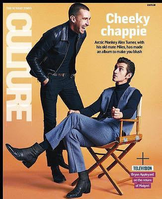 LAST SHADOW PUPPETS Photo Cover interview UK MAGAZINE MARCH 2016 GEORGE MARTIN