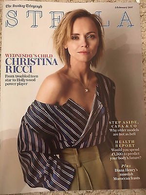 UK Stella Magazine January 2017 Christina Ricci interview