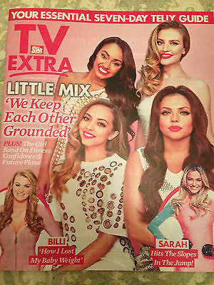 EXTRA Magazine Jan 2016 PERRIE EDWARDS Little Mix Ricky Wilson Daisy Wood-Davis