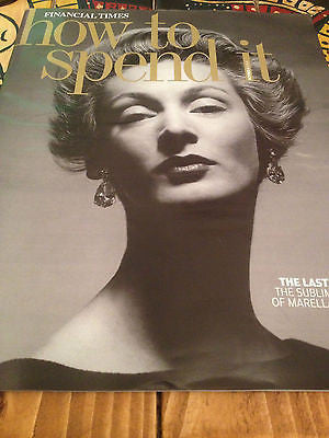 FT MAGAZINE OCTOBER 2014 Marella Agnelli PHOTO COVER SPECIAL ISSUE