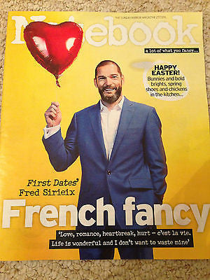 UK NOTEBOOK MAGAZINE MARCH 2016 FRED SIRIEIX - SIENNA GUILLORY -  ROWAN ATKINSON