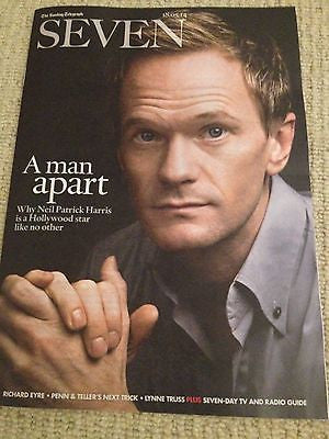 NEIL PATRICK HARRIS Photo Cover interview SEVEN MAGAZINE 2014 PENN & TELLER