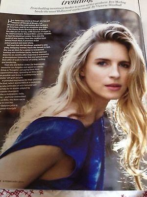 BRIT MARLING interview IVAN VASILIEV UK 1 DAY ISSUE 2014 LESLIE MANN