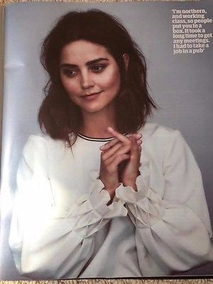 JENNA LOUISE COLEMAN photo Interview Guardian UK magazine August 2016