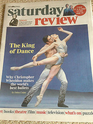 UK TIMES REVIEW FEB 2016 - CHRISTOPHER WHEELDON PHOTO INTERVIEW ROYAL BALLET