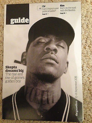 SKEPTA PHOTO UK COVER INTERVIEW GUIDE MAGAZINE SEPTEMBER 2016 NEW AL MURRAY