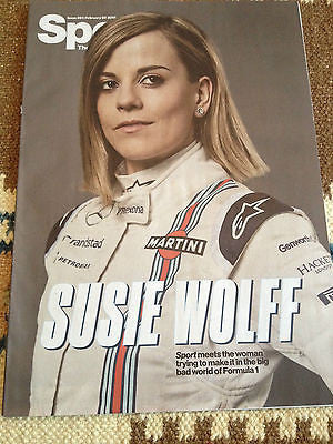 SPORT MAGAZINE FEB 2015 SUSIE WOLFF PHOTO INTERVIEW KRISTIAN THOMAS