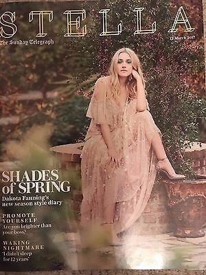 UK Stella Magazine March 12 2017 Dakota Fanning Cover