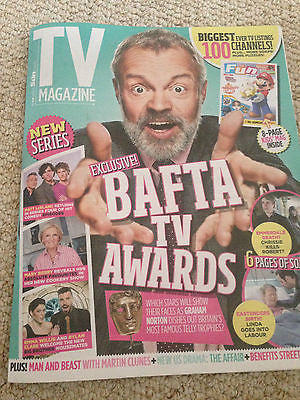 UK TV MAGAZINE - GRAHAM NORTON - RUTH WILSON - MARTIN CLUNES - MATT LEBLANC