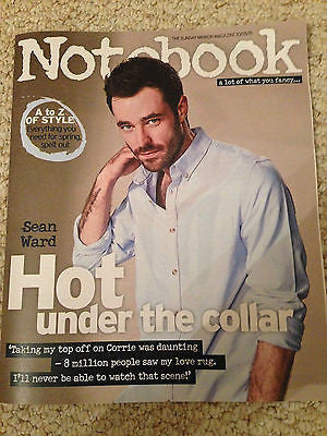 NOTEBOOK Magazine MAY 2015 SEAN WARD Coronation Street CHRIS PRATT JASON DERULO