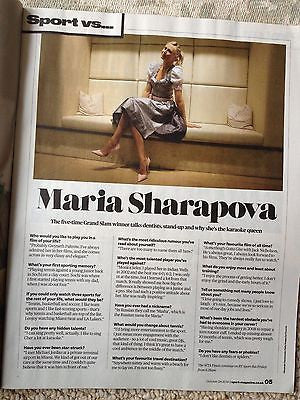 MUHAMMAD ALI PHOTO COVER SPECIAL SPORT MAGAZINE OCTOBER 2014 MARIA SHARAPOVA