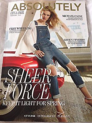 NATALIA VODIANOVA PHOTO COVER ABSOLUTELY LONDON MAGAZINE MARCH 2016