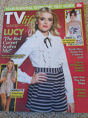 LUCY FALLON PHOTO COVER INTERVIEW TV LIFE MAGAZINE JULY 2016 WARWICK DAVIS