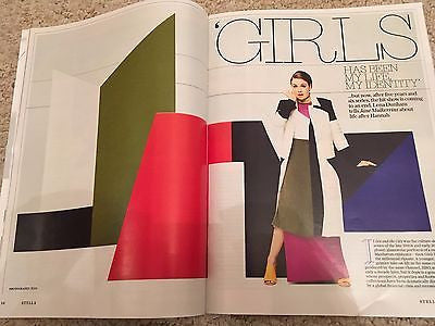 UK Stella Magazine January 2017 Lena Dunham Sofie Grabol