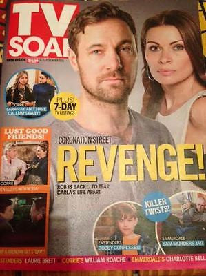 TV SOAP MAGAZINE November 2015 ALISON KING MARK BAYLIS PHOTO COVER