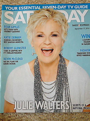 SATURDAY Magazine 09/2016 JULIE WALTERS Carol Smillie LUCY FALLON Dino Fetscher