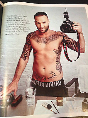 CALUM BEST interview GEORGE UK 1 DAY ISSUE 2015 CHIARA FERRAGNI will.i.am