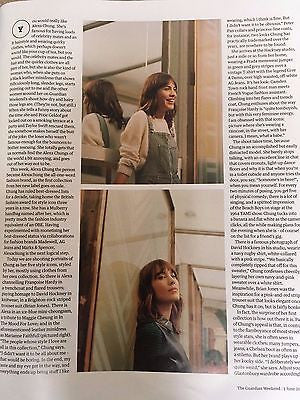 Guardian Weekend magazine June 3 2017 - Alexa Chung Roger Allam