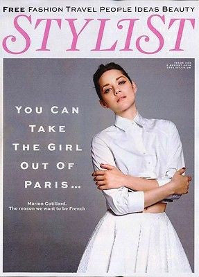 MARION COTILLARD PHOTO COVER STYLIST 2014 MAGAZINE CHRISTINA HENDRICKS