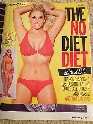 FABULOUS 2014 AMANDA HOLDEN Matt Richardson Bianca Gascoigne Bikini Diet Special