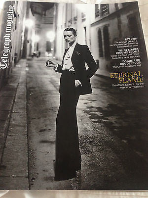 TELEGRAPH MAGAZINE JUNE 2015 YVES SAINT LAURENT JOHN BYRNE JEANNE MOREAU