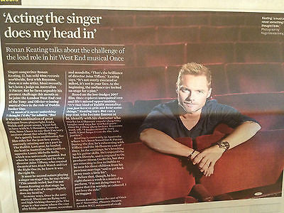 DAVID MITCHELL PHOTO INTERVIEW NOV 2014 RONAN KEATING BLONDIE DEBBIE HARRY