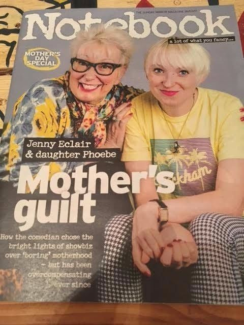 Notebook Magazine March 2017 Jenny & Phoebe Eclair Helen Flanagan Douglas Hodge