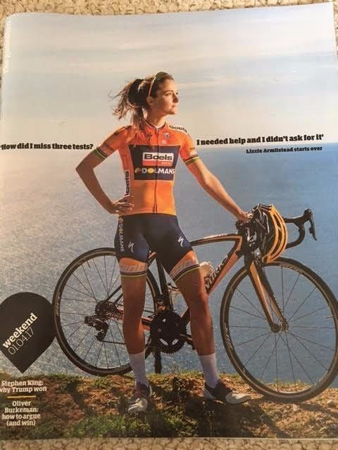 Guardian Weekend Magazine April 2017 Lizzie Armitstead UK Photo Cover Interview