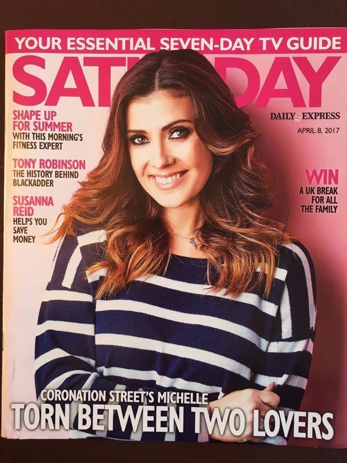 SATURDAY Magazine 04/2017 KYM MARSH Jeffrey Holland Louisa Lytton Susanna Reid