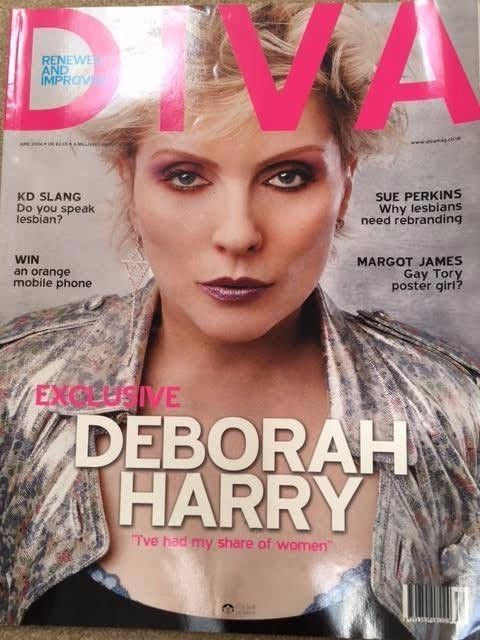 DIVA MAGAZINE / DEBORAH HARRY / BLONDIE 2004