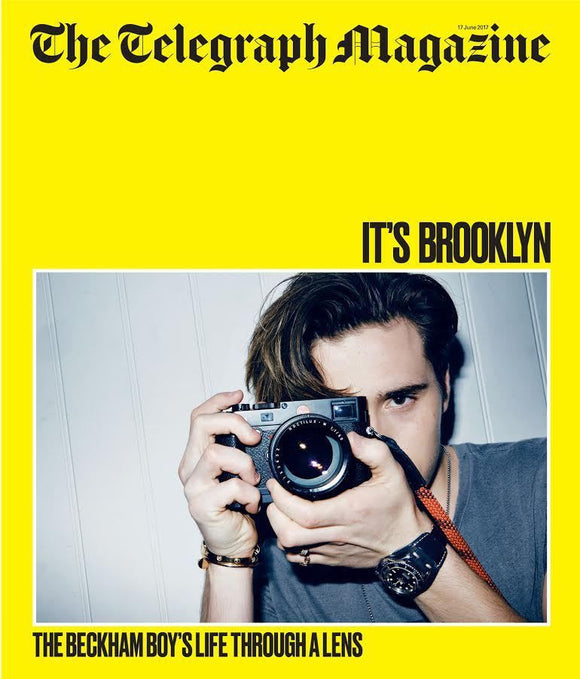 BROOKLYN BECKHAM - Exclusive Interview Telegraph UK magazine 17th June 2017