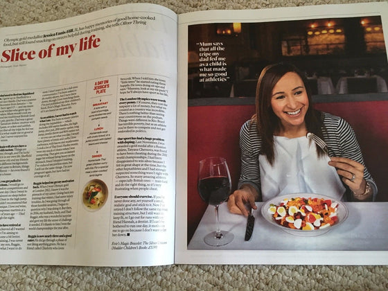 Jessica Ennis Photo Interview UK Times Dish Magazine April 2017